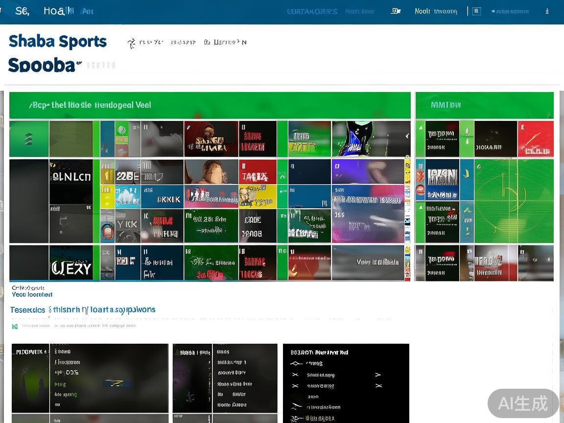 揭秘沙巴体育网址中的丰富内容与精彩玩法全面介绍 沙巴体育网址具备广泛的体育赛事资源,涵盖了足球、篮